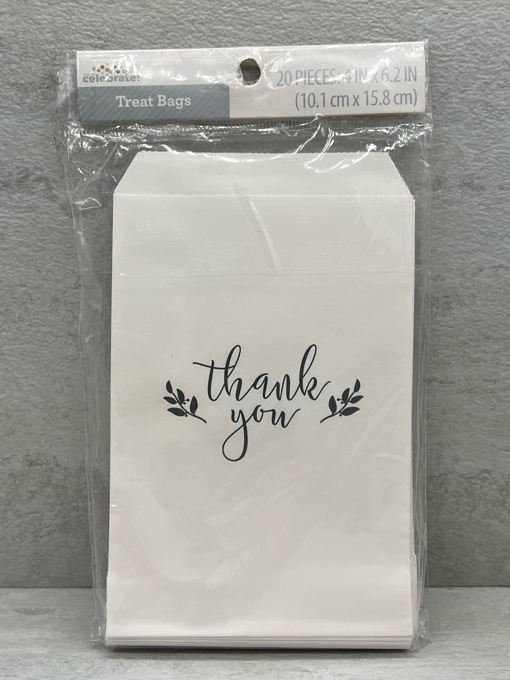 🎉 $5 Celebrate It Thank You Treat Bags - NWT